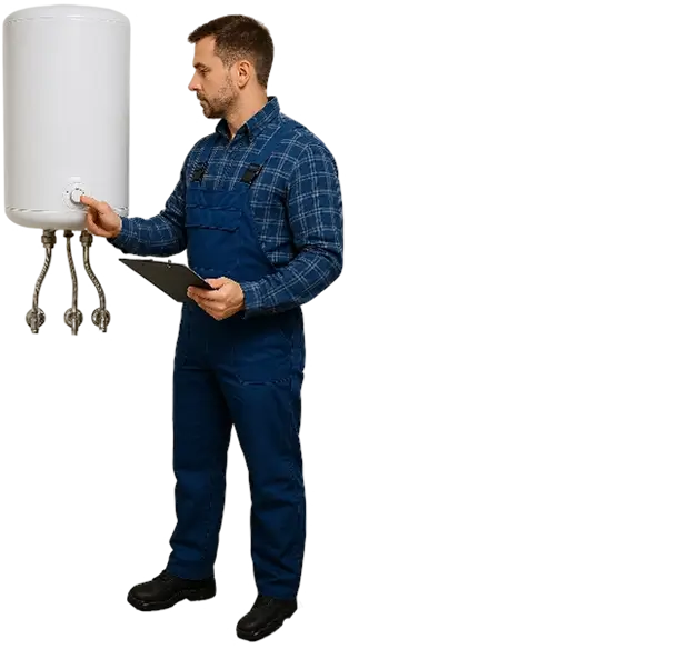 water heater repair technician