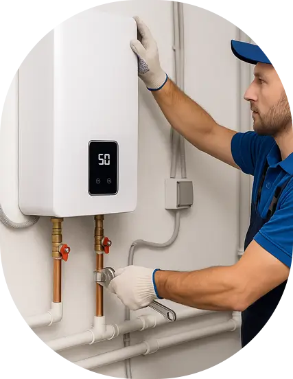 electric tankless water heater