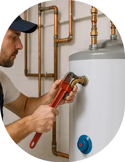 Professional plumber
