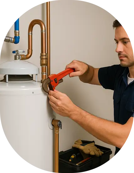 Professional plumber