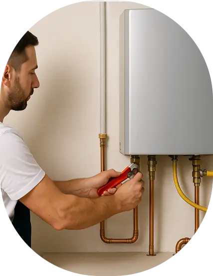 Professional plumber