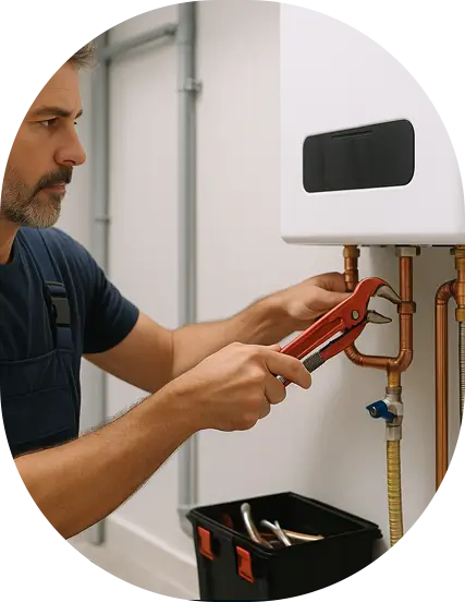 Professional plumber