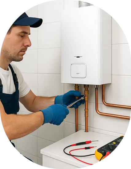 Professional plumber