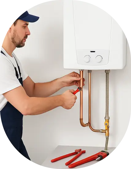 Professional plumber