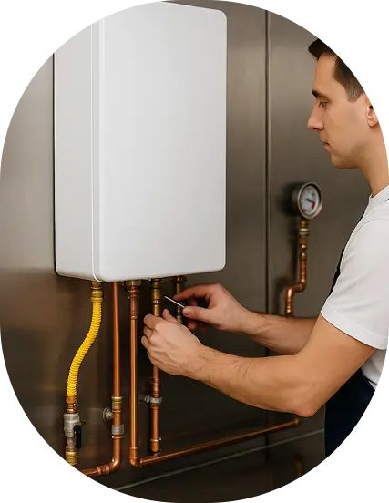 Professional plumber
