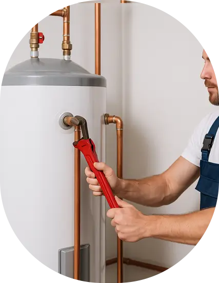 Professional plumber