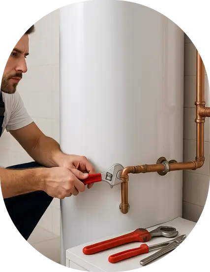 Professional plumber