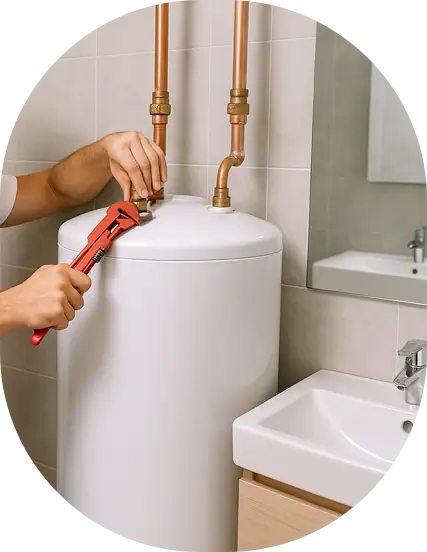 Professional plumber
