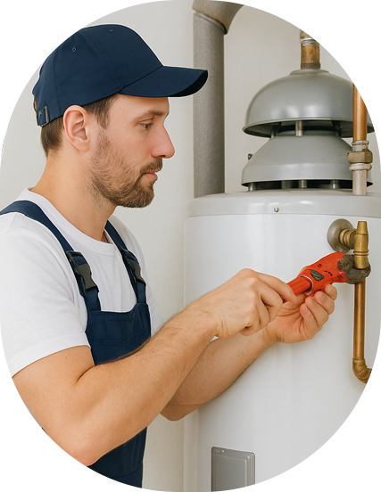 Professional plumber