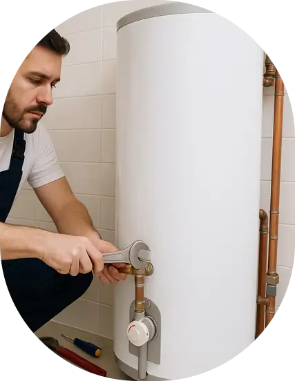 Professional plumber